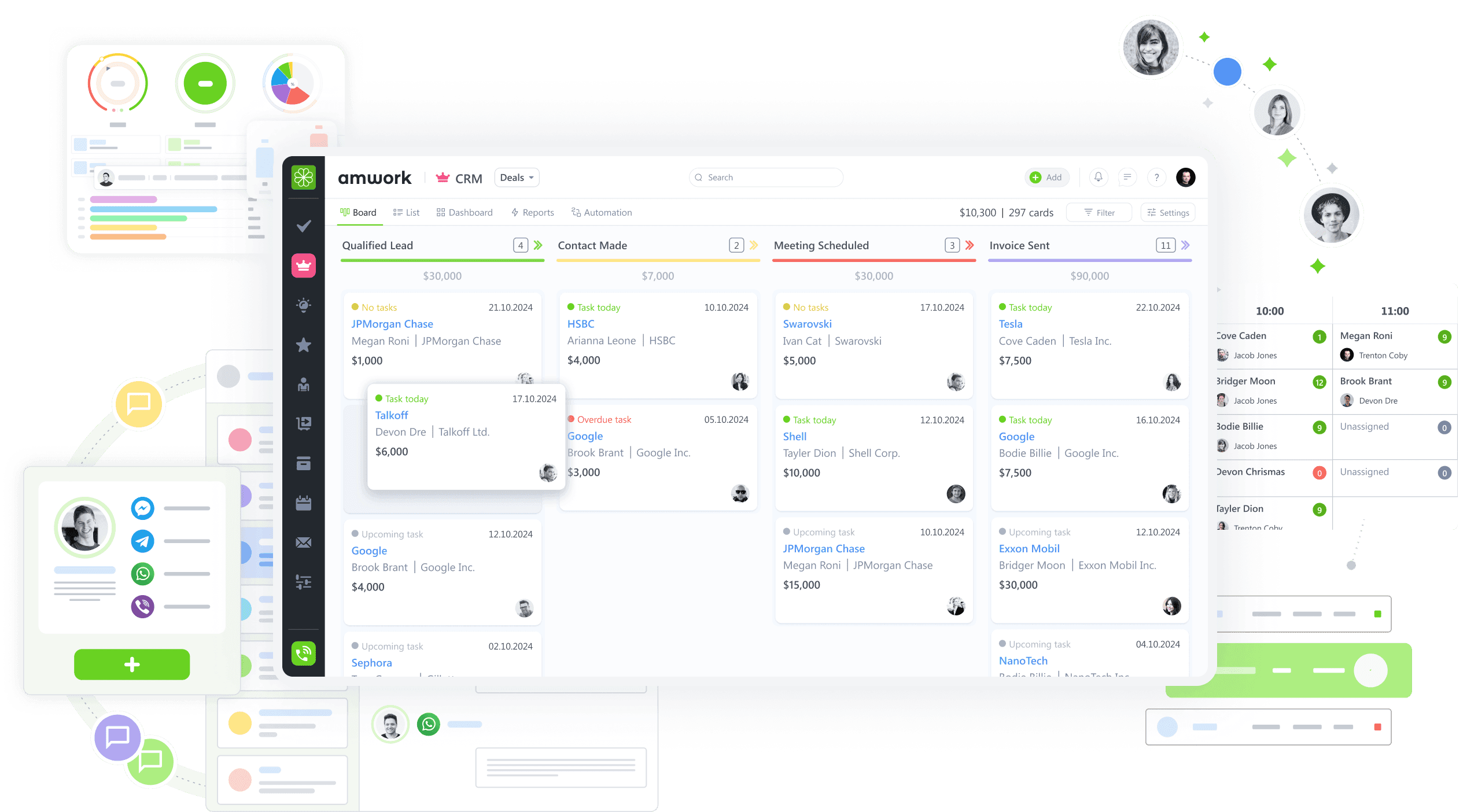 Manage Sales and Projects with Amwork