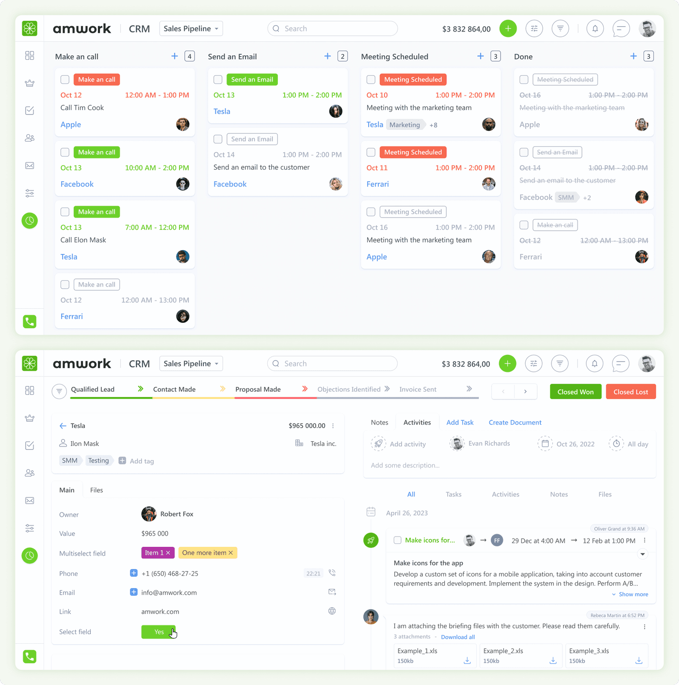 CRM | Amwork