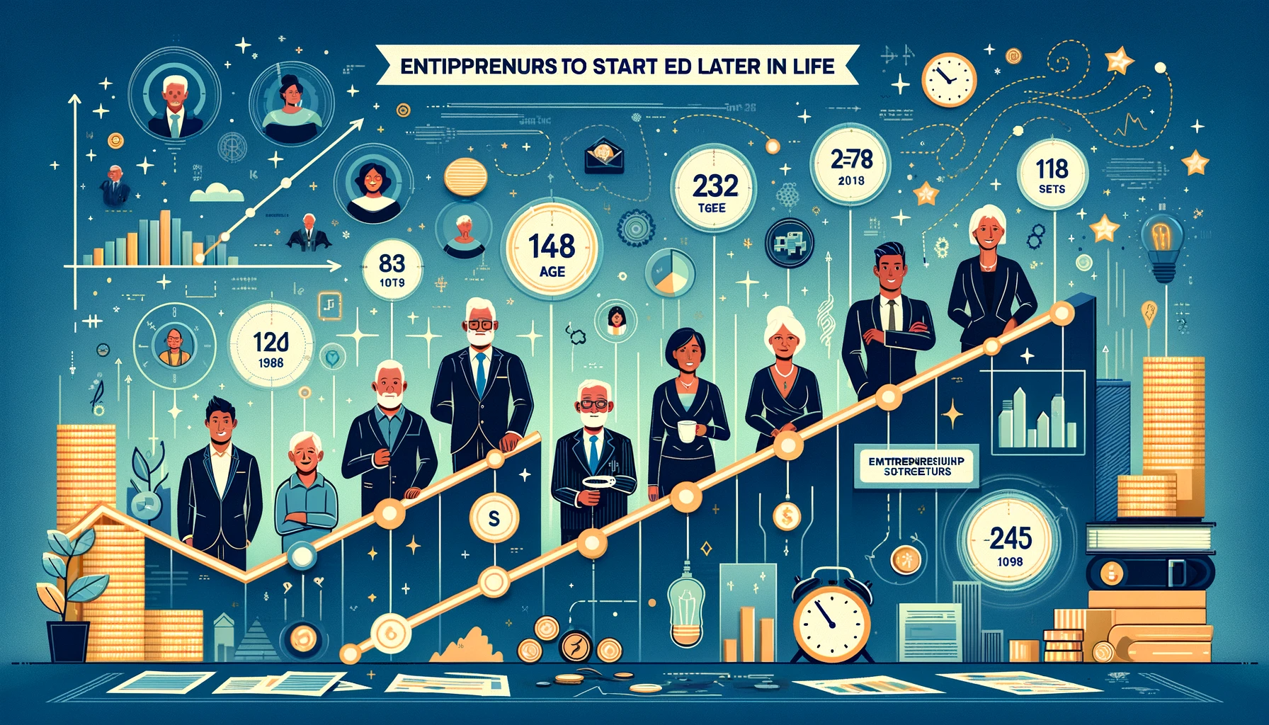 Entrepreneurship Knows No Age Inspiring Stories (infographic)1